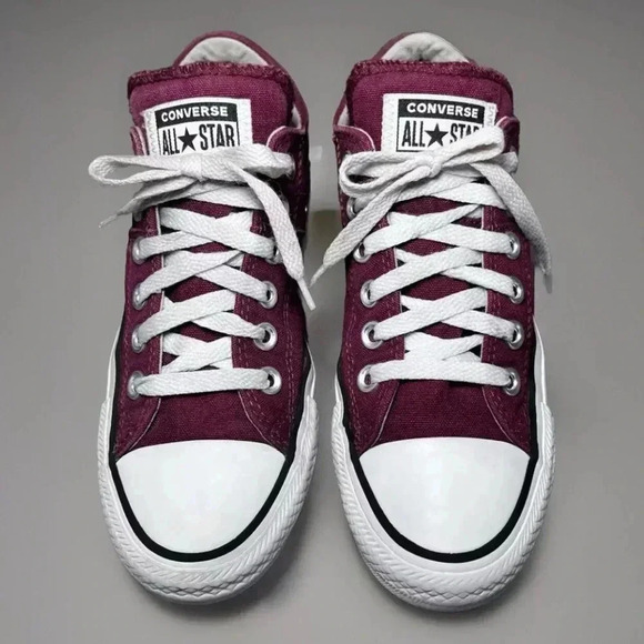Converse Womens CT All Star Madison 558994F Maroon Casual Shoes Sneakers Size 7 - Picture 3 of 8